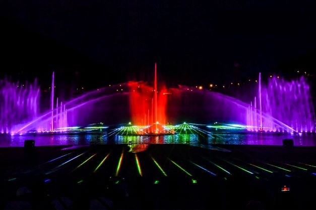 Quảng trường nhạc nước tại MerryLand Quy Nhơn sẽ là một trong những địa điểm diễn ra các phần thi của Miss World Vietnam 2022