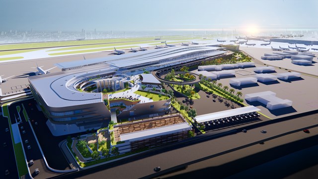 Phối cảnh Nhà ga T3 Tân Sơn Nhất